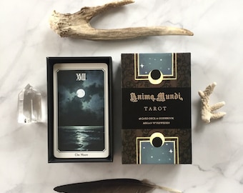 Anima Mundi tarot deck, 78 card deck with guide book, nature deck, occult divination card sold by original artist