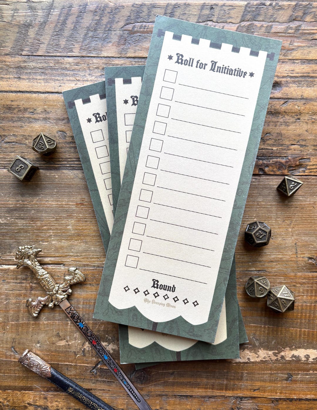 Initiative Notepad, Dnd Notepad, Ttrpg Notepad, Tools for DM - Etsy