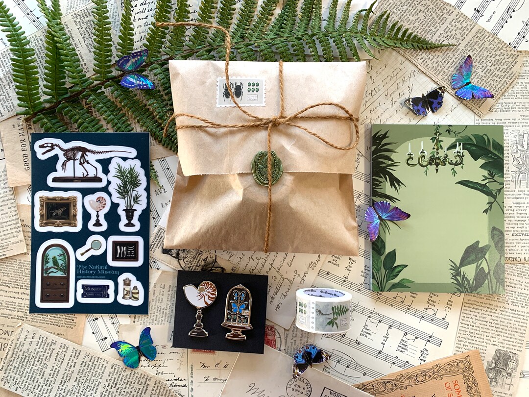 Natural History Museum Gift Bundle, Stationery Set, Natural History, of Curiosities