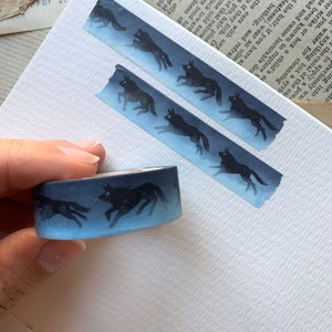 Wolf pack 15 mm washitape, halloween-washitape