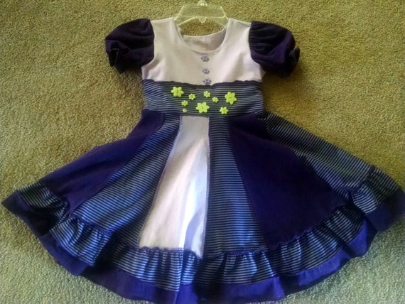 purple christmas dress