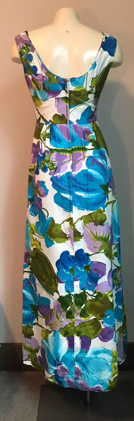 Vintage Hawaiian Dress, Size XSmall - image 3