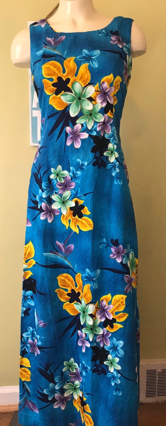 Vintage Hawaiian Dress, Size XSmall