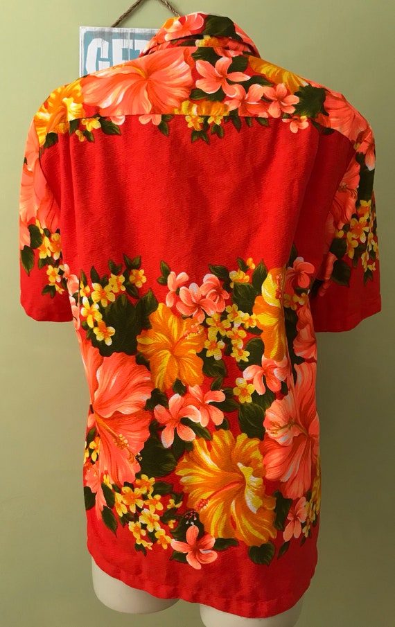 Vintage Aloha Shirt , Size Medium - image 2