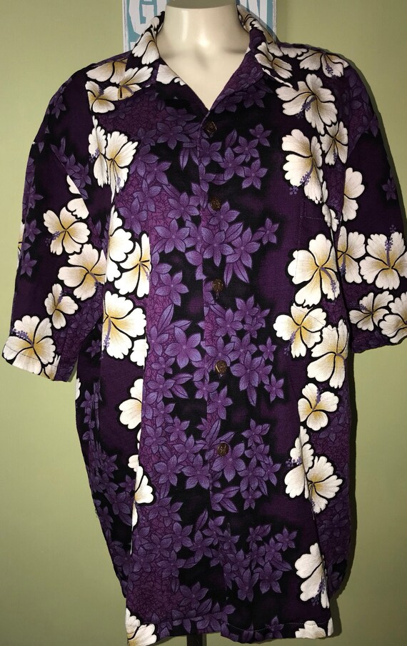 Vintage Hilo Hattie Aloha Shirt, Size XL