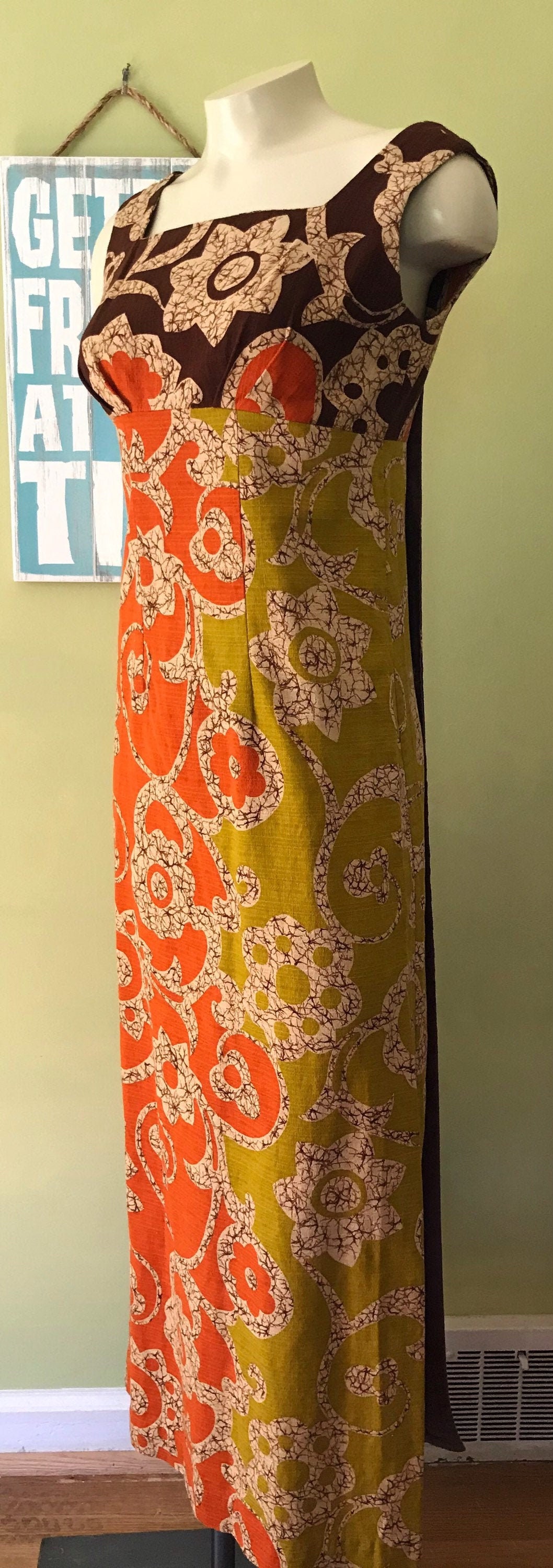 Vintage Hawaiian Dress XSmall