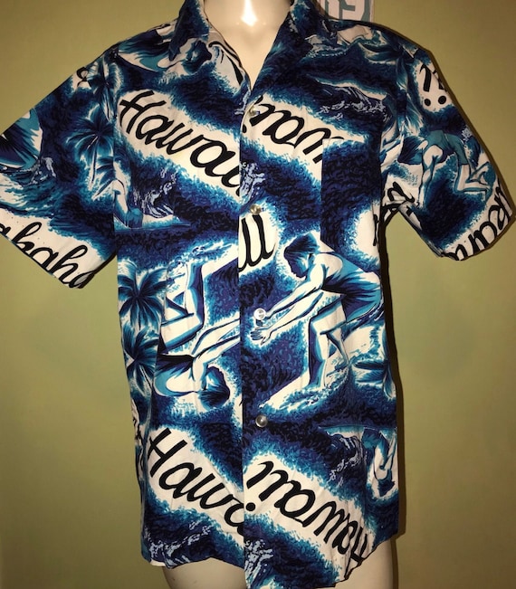 Vintage Aloha Shirt, Size M