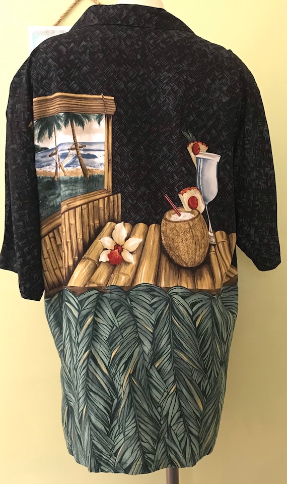 Tori Richard Aloha Shirt, Size XL - image 2