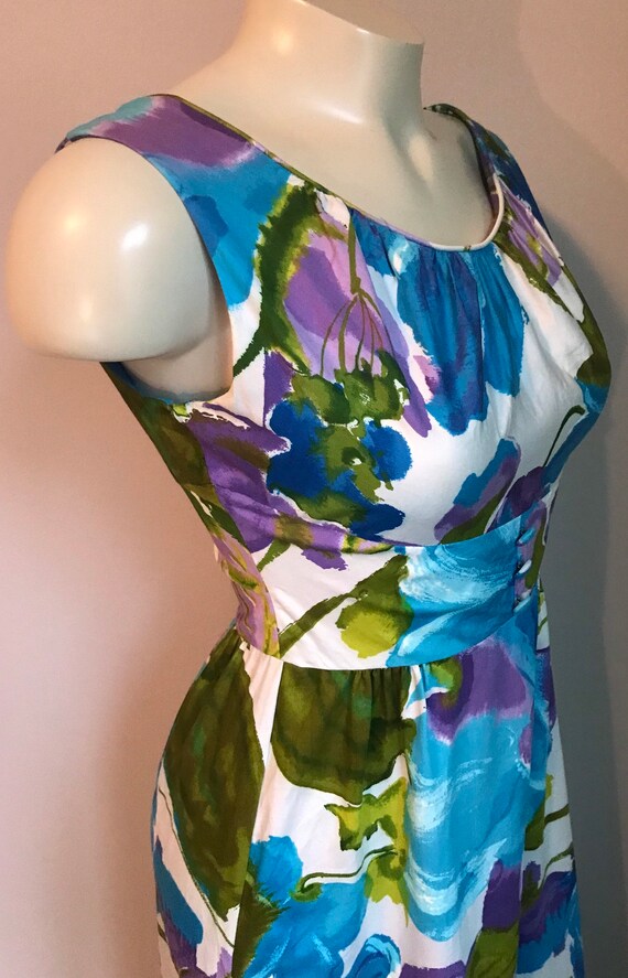 Vintage Hawaiian Dress, Size XSmall - image 7