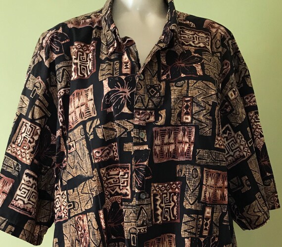 Vintage Aloha Shirt, Size 3XT (Tall) - image 4