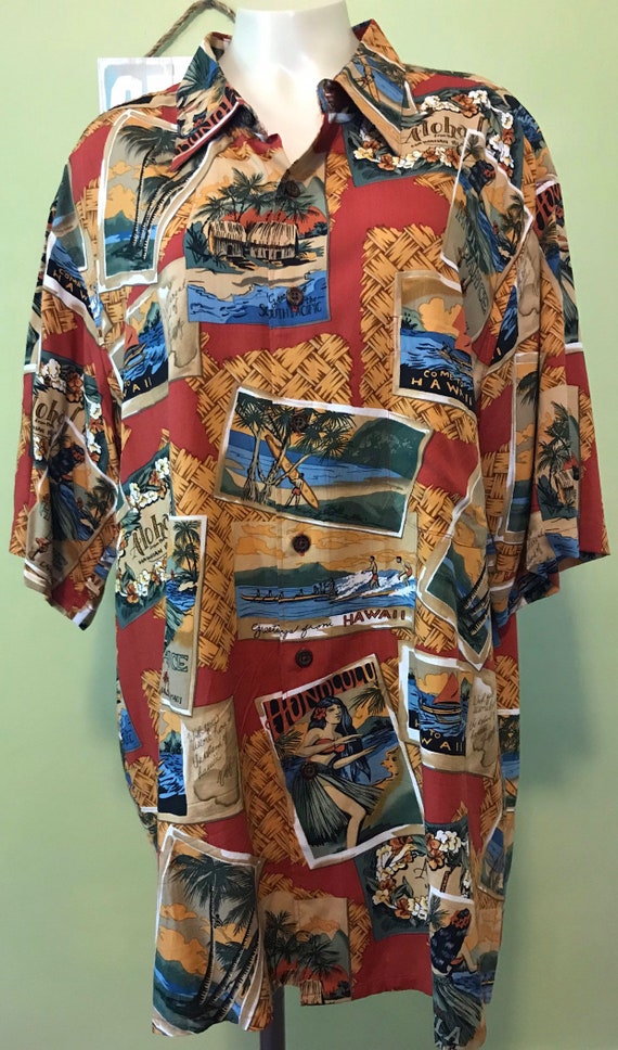 Hawaiian Aloha Shirt , Size X-Large - image 1