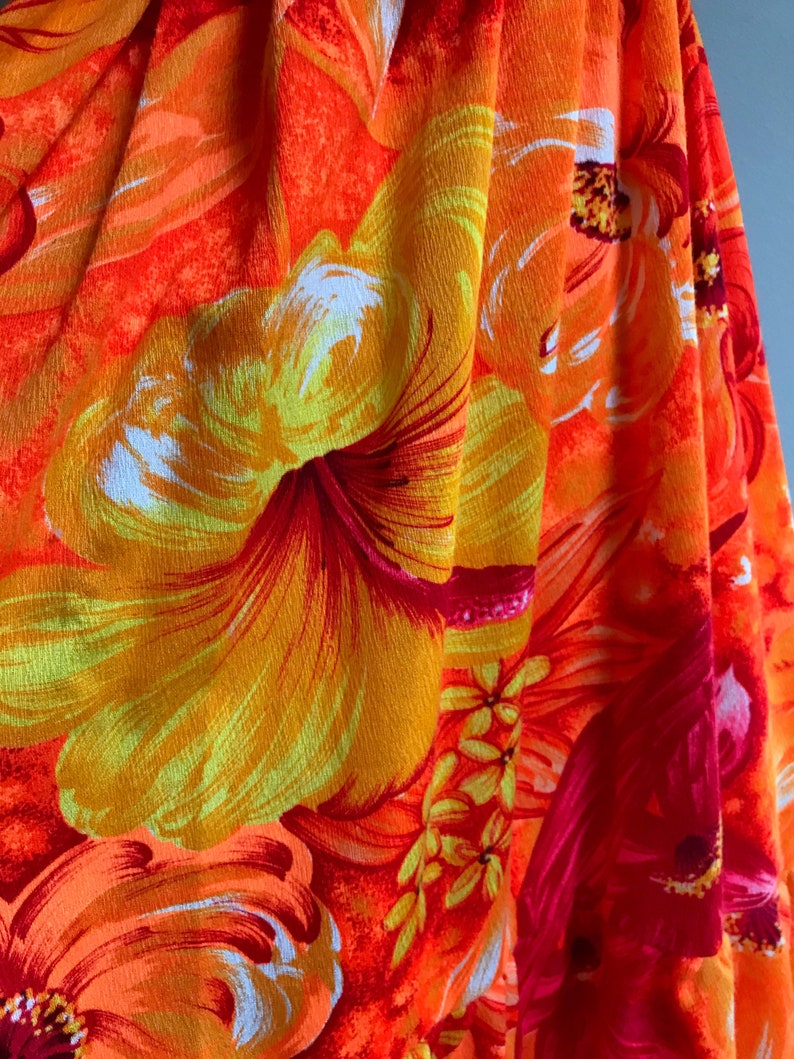 Vintage Hawaiian Dress XSmall