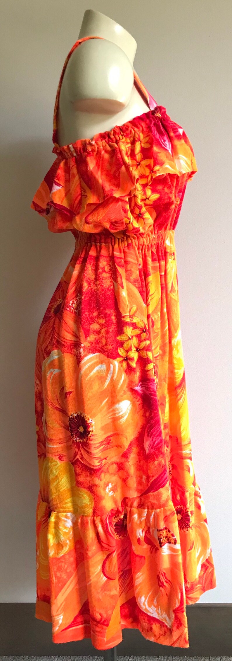 Vintage Hawaiian Dress XSmall