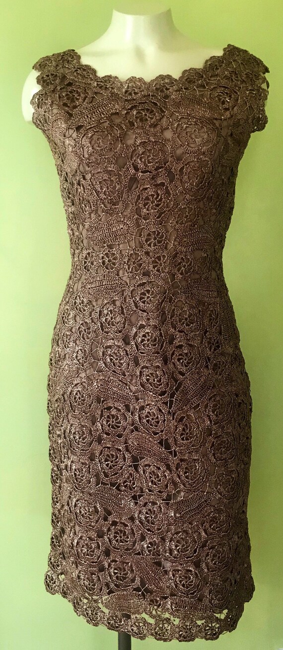 Vintage Cocktail Dress, Size Small