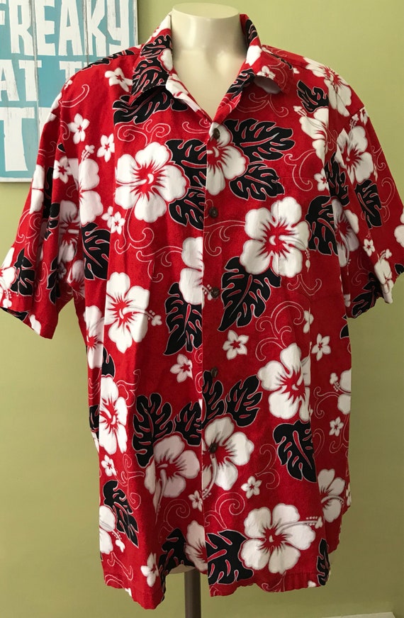 Vintage Hawaiian Shirt, Size XL