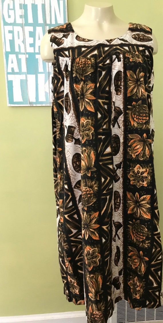 Vintage Hawaiian Muumuu, Size S/M