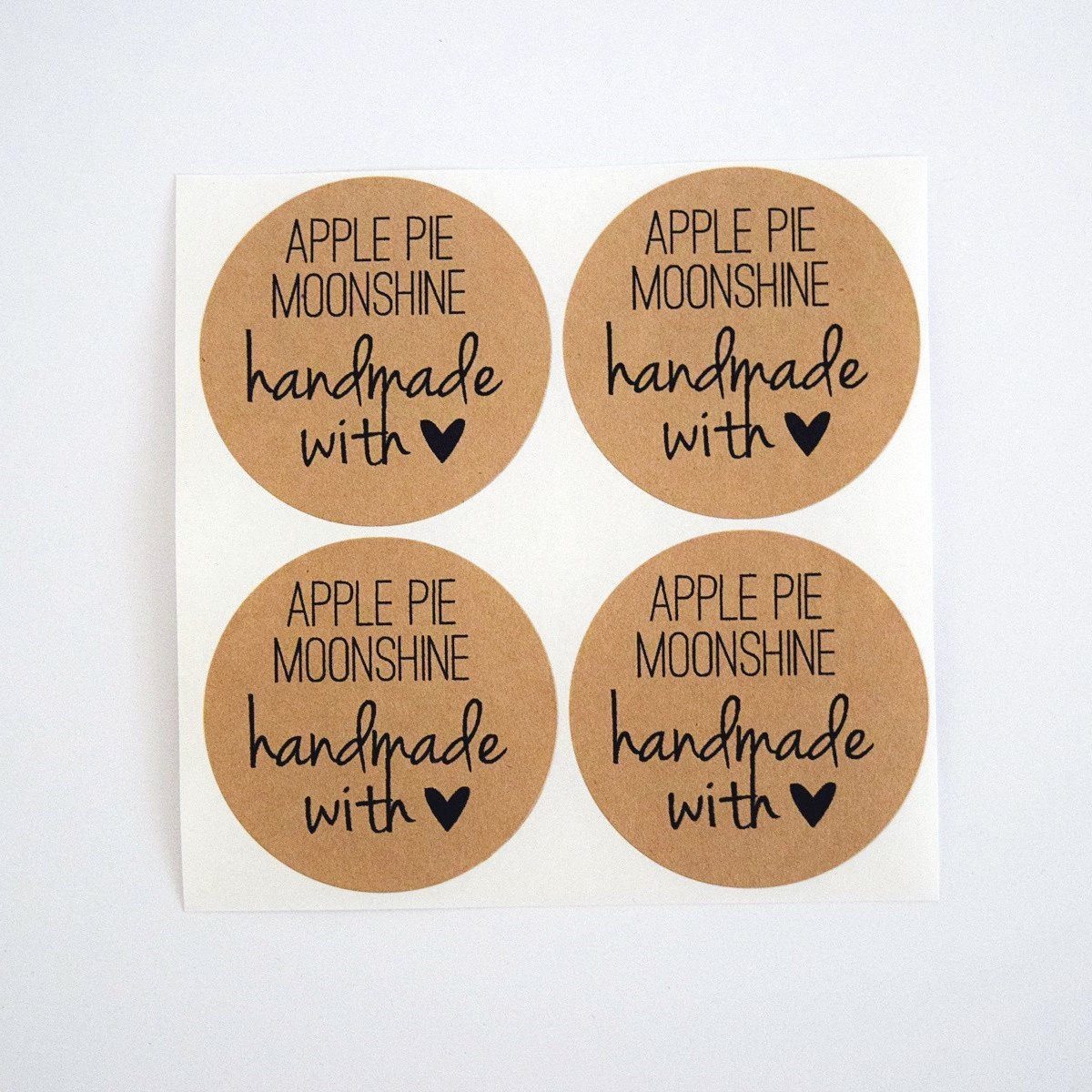 Apple Pie Moonshine Labels Apple Pie Moonshine Stickers