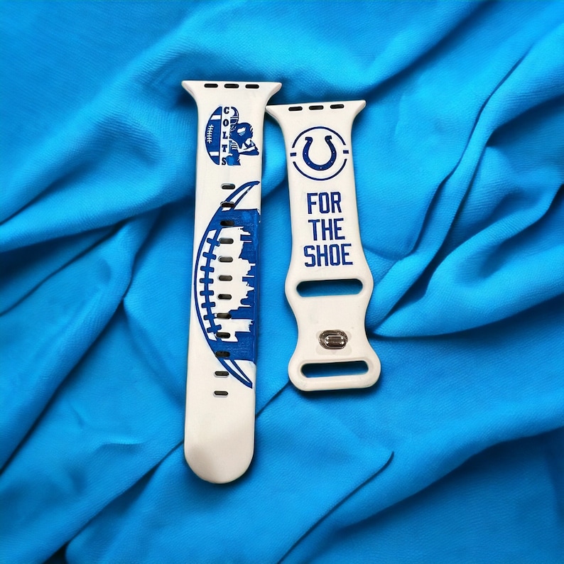 Indianapolis Colts football Apple watch band 40mm pour papa Etsy France