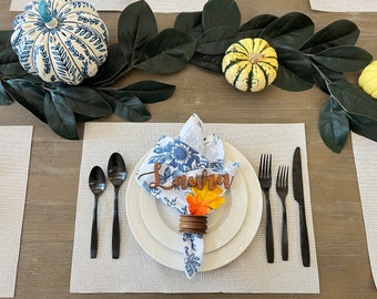 Personalisierte Teller topper, Osterteller Topper, Hochzeitsdeko