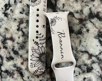 Sonnenblume Uhrenarmband für Frauen, Muttertag, Geschenke für Mama, für Gärtner, Pflanzenmama Geschenk, geblümt