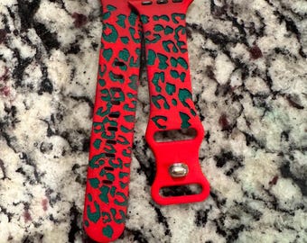 Weihnacht-Armband Gepard Print 40 mm für Apple-Uhr-Armband