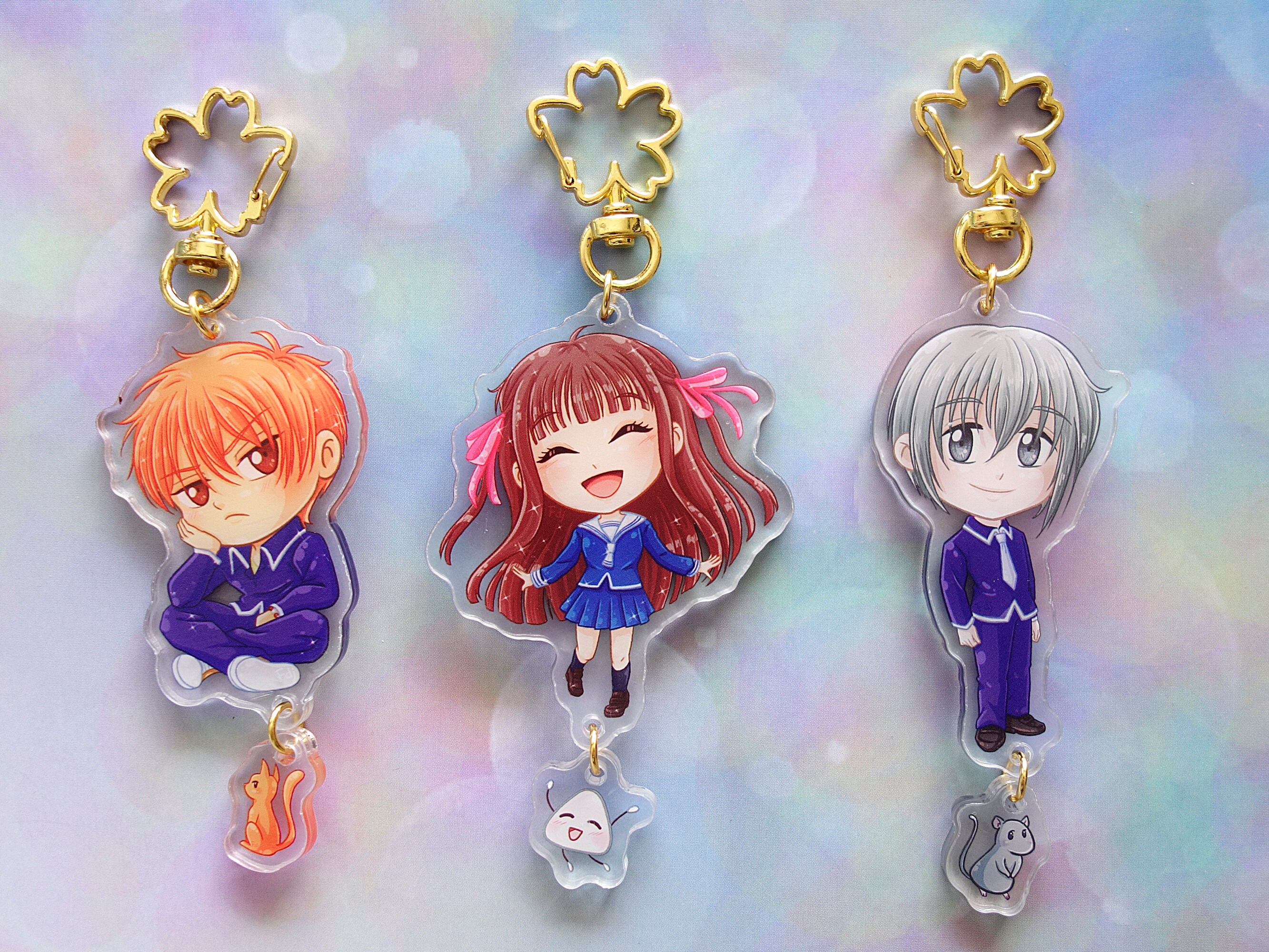 Keychains Fruits Basket Full Collection Chinese Zodiac Acrylic