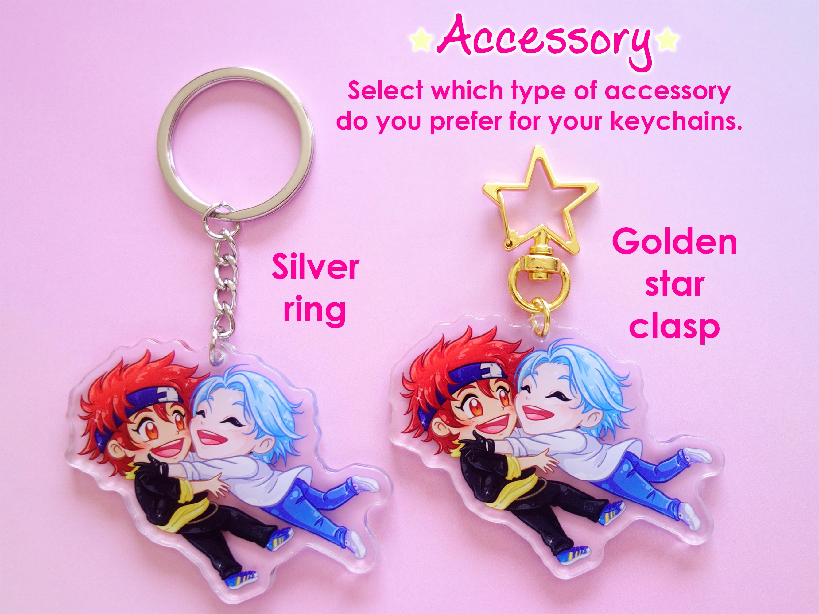 Keychains SK8 the Infinity Reki Langa Cherry Blossom Joe Adam