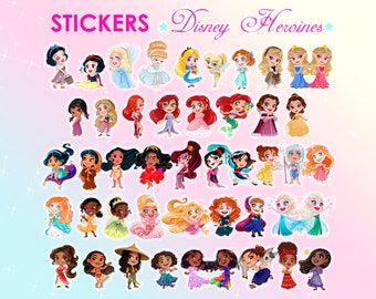 Stickers Disney Princesses & Heroines