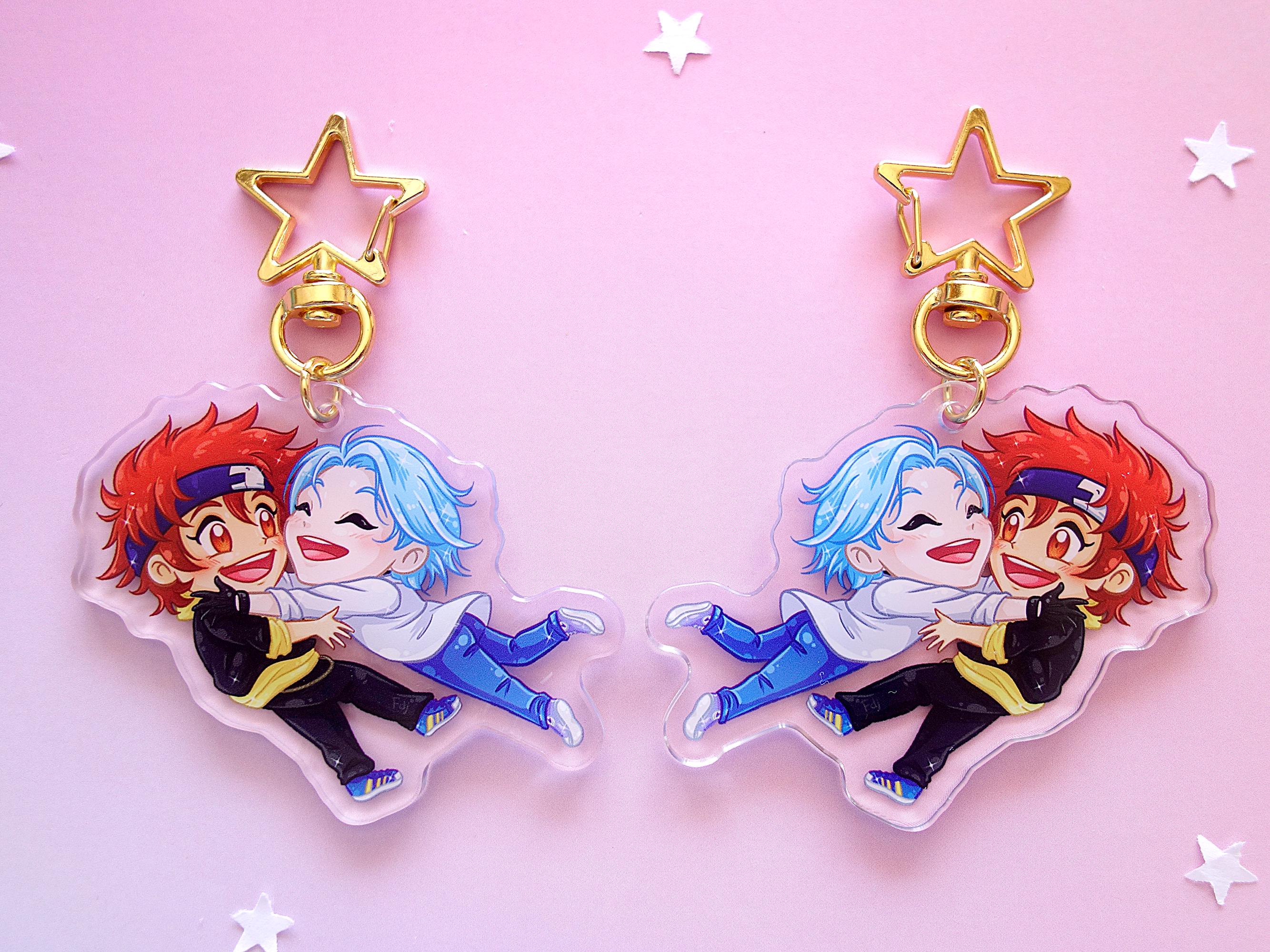 Keychains SK8 the Infinity Reki Langa Cherry Blossom Joe Adam