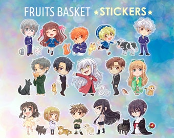 Stickers - Fruits Basket - Animal spirits