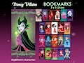 Bookmarks Disney Villains Halloween Evil Queen Hook Maleficent Tremaine Ursula Vanessa Cruella Hades Yzma Jafar Gaston Scar Facilier Hans product logo