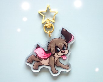 Keychains Pooka Anastasia Acrylic Charms Cute Gifts Dog Non Disney Princesses Star December