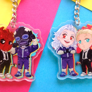 Keychains Stickers Dorohedoro Shin Noi Q Hayashida Cute Acrylic Charms Manga Anime