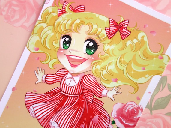 Postcards Candy Candy Wall Art Prints Nostalgic Shojo Yumiko