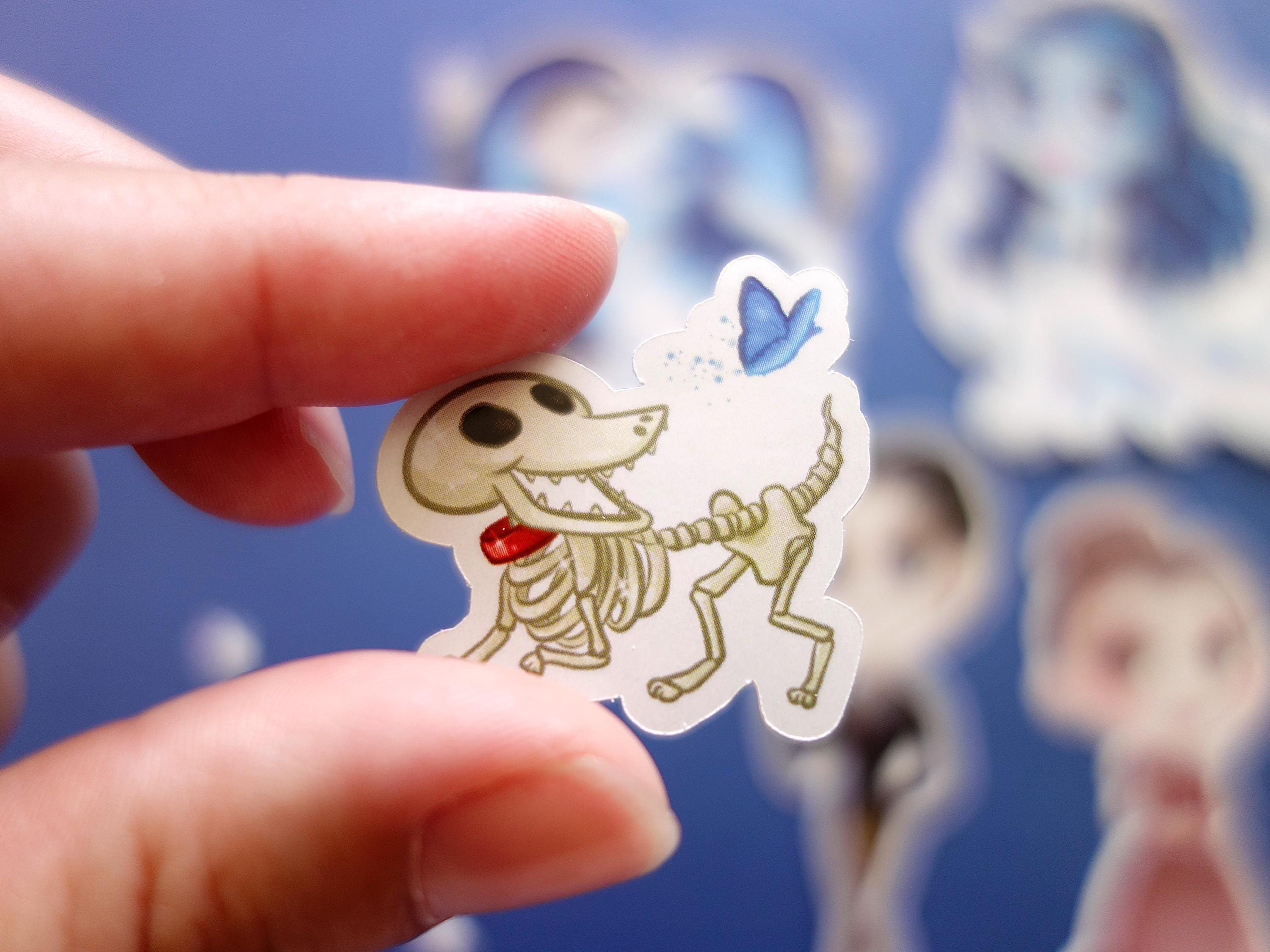 Stickers Corpse Bride Emily Victor Victoria Scraps Halloween Cute Gifts ...
