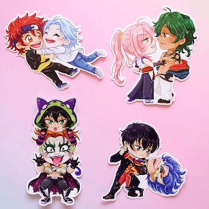 Stickers SK8 The Infinity Reki Langa Cherry Blossom Joe Adam Tadashi Shadow Miya Cute Gifts Stationery Manga Anime