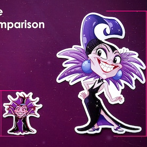 Ministickers Set Disney Villains Cute Mini Journal Decor Stationery ...
