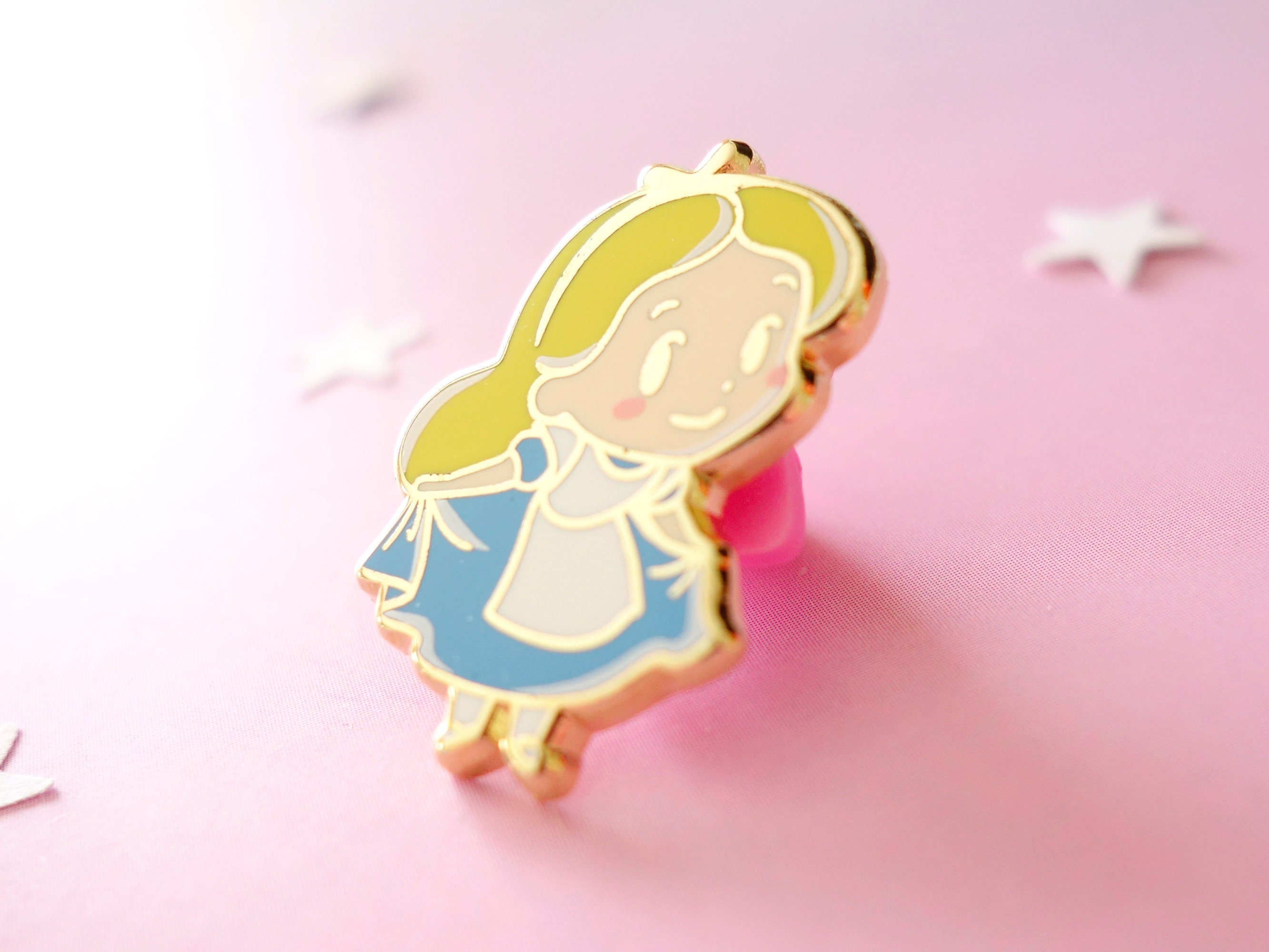 Enamel Pins Alice in Wonderland Mini Disney Princesses Cute - Etsy