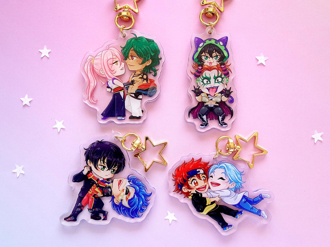 Keychains SK8 the Infinity Reki Langa Cherry Blossom Joe Adam
