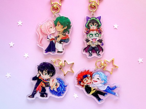 Keychains SK8 the Infinity Reki Langa Cherry Blossom Joe Adam
