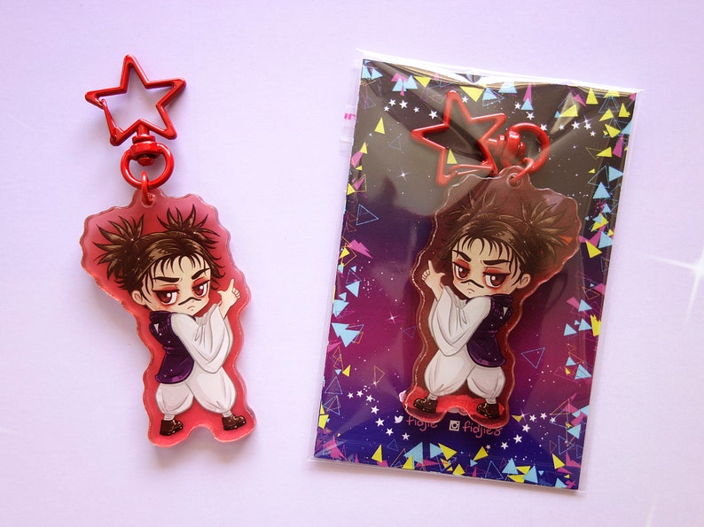 Keychains Stickers Jujutsu Kaisen Choso Acrylic Charms Cute Gifts Manga