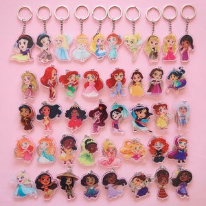 Keychains Disney Princesses & Heroines