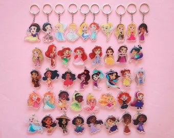 Porte-clés Princesses & Héroïnes Disney