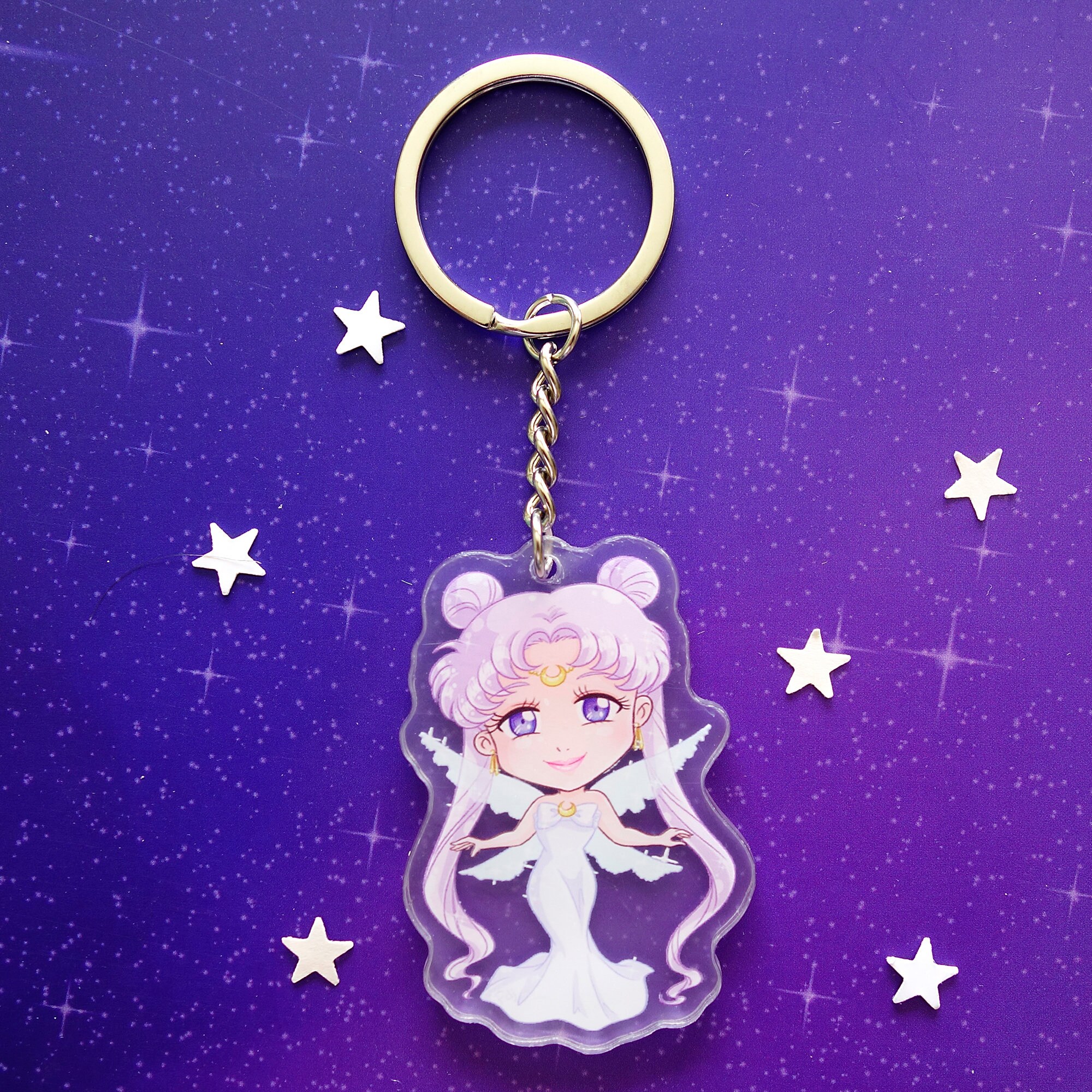 Keychains Sailor Milkyway Guardians Acrylic Charms Cute Gifts Moon ...