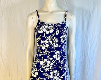 HILO HATTIE フラダンス　サイズ8 ヴィンテージ　manaola Vintage 80's Hilo Hattie Plus Size Red Floral Hawaiian Maxi