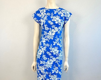 美しい本物の花柄ショートムームー By JaneM Honolulu、サイズ 4、S