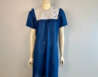 Sweet 60'/70's Liberty House Hawaii Short Muumuu, pequeño