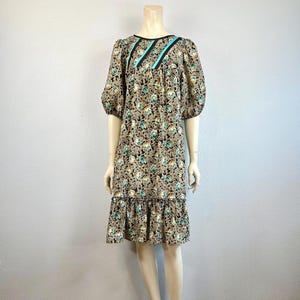 Beautiful Authentic Liberty House Naturally Petite Mini Muumuu, Size Medium