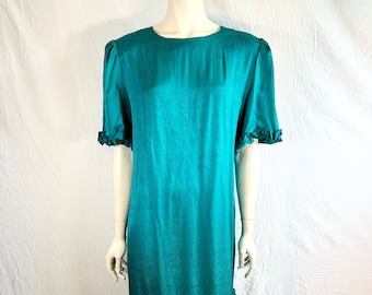 80's Vintage Silk Dress, By Argenti