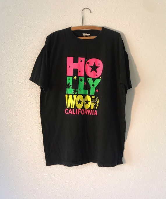 1990's Hollywood T-Shirt, Large - image 3